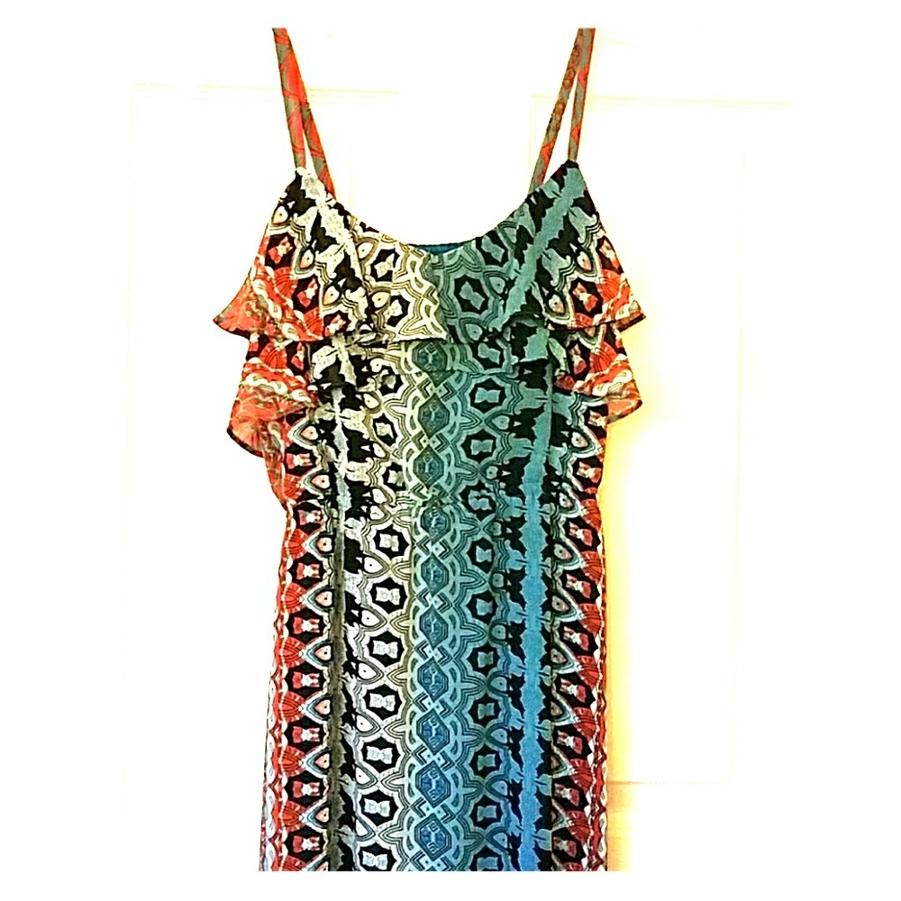 BRAND NEW INC MAXI DRESS NEGOTIABLE